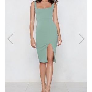 Nasty gal olive dress
